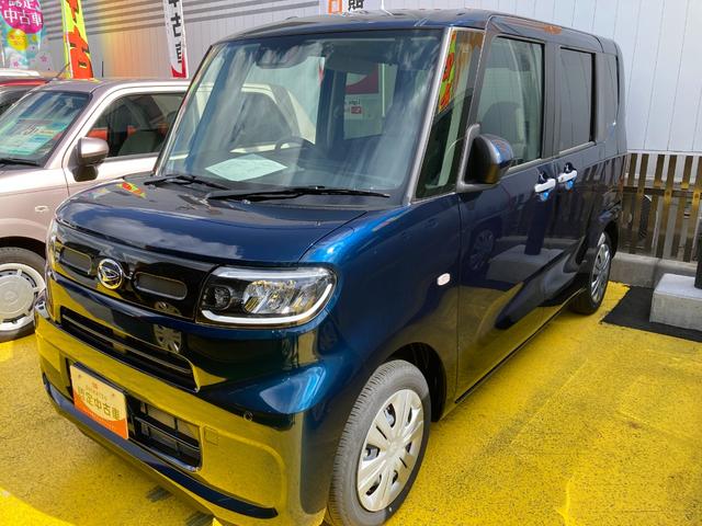 タントＸ　ナビ付１４インチフルホイールキャップ　フルＬＥＤヘッドランプ　オート格納式カラードドアミラー　左側パワースライドドア　ＴＦＴカラーマルチインフォメーションディスプレイ　フルファブリックシート（静岡県）の中古車