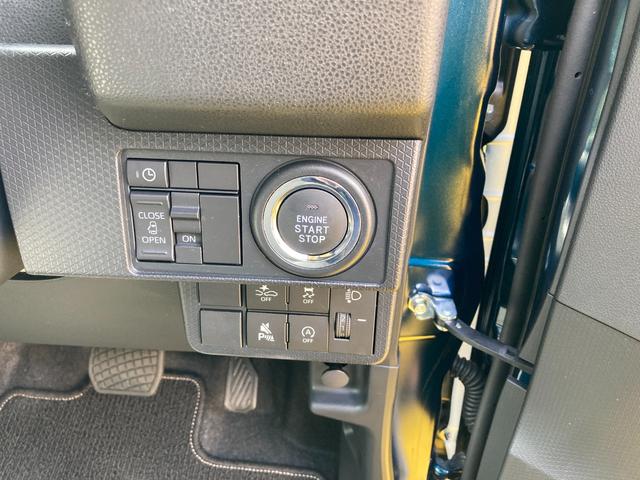 タントＸ　ナビ付１４インチフルホイールキャップ　フルＬＥＤヘッドランプ　オート格納式カラードドアミラー　左側パワースライドドア　ＴＦＴカラーマルチインフォメーションディスプレイ　フルファブリックシート（静岡県）の中古車