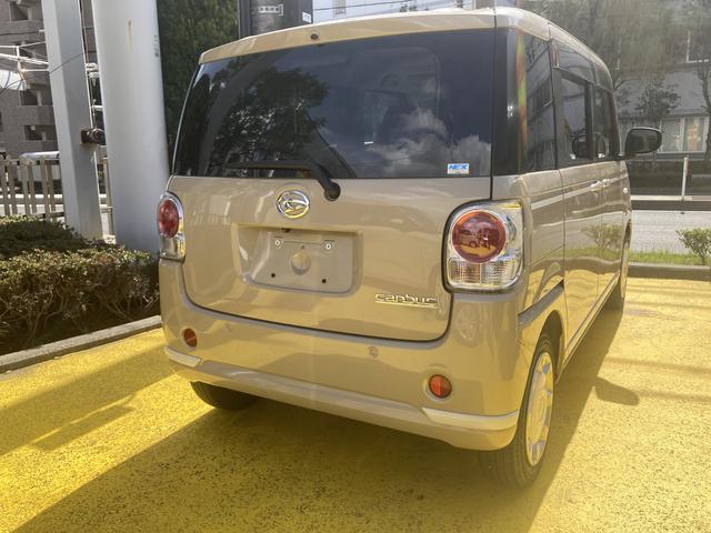 ムーヴキャンバスＧホワイトアクセントＶＳ　ＳＡIII１４インチフルホイールキャップ　ＬＥＤヘッドランプ　キーフリーシステム　両側パワースライドドア　オートエアコン（プッシュ式）　オートライト　置きラクボックス（静岡県）の中古車