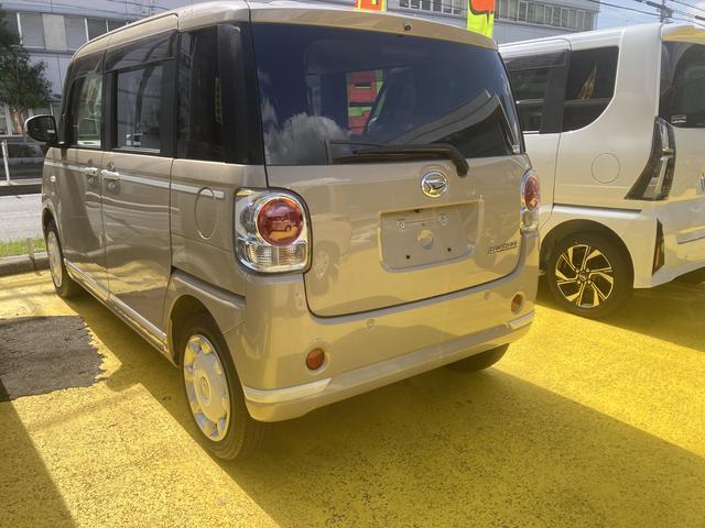 ムーヴキャンバスＧホワイトアクセントＶＳ　ＳＡIII１４インチフルホイールキャップ　ＬＥＤヘッドランプ　キーフリーシステム　両側パワースライドドア　オートエアコン（プッシュ式）　オートライト　置きラクボックス（静岡県）の中古車