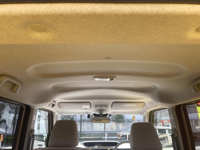 ムーヴキャンバスＧホワイトアクセントＶＳ　ＳＡIII１４インチフルホイールキャップ　ＬＥＤヘッドランプ　キーフリーシステム　両側パワースライドドア　オートエアコン（プッシュ式）　オートライト　置きラクボックス（静岡県）の中古車