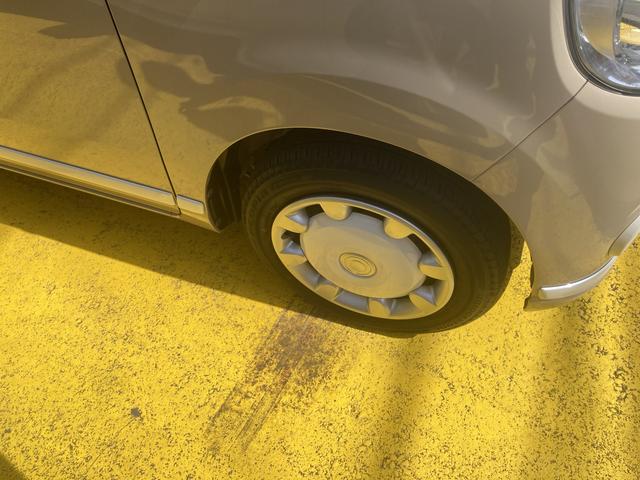 ムーヴキャンバスＧホワイトアクセントＶＳ　ＳＡIII１４インチフルホイールキャップ　ＬＥＤヘッドランプ　キーフリーシステム　両側パワースライドドア　オートエアコン（プッシュ式）　オートライト　置きラクボックス（静岡県）の中古車