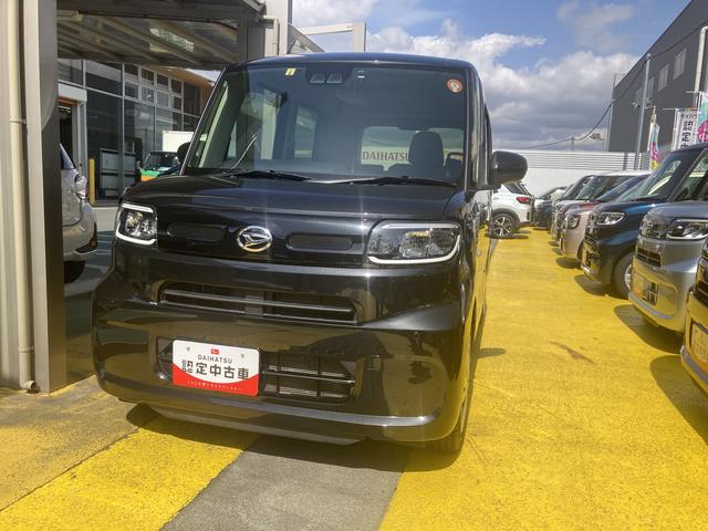 タントＸ１４インチフルホイールキャップ　フルＬＥＤヘッドランプ　オート格納式カラードドアミラー　左側パワースライドドア　ＴＦＴカラーマルチインフォメーションディスプレイ　フルファブリックシート（静岡県）の中古車