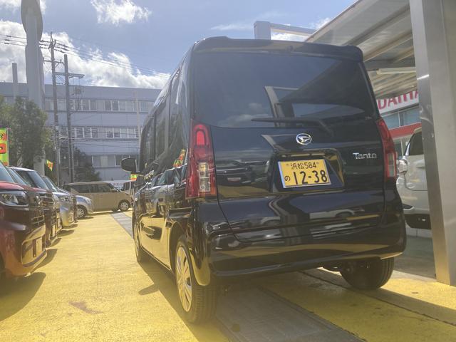 タントＸ１４インチフルホイールキャップ　フルＬＥＤヘッドランプ　オート格納式カラードドアミラー　左側パワースライドドア　ＴＦＴカラーマルチインフォメーションディスプレイ　フルファブリックシート（静岡県）の中古車