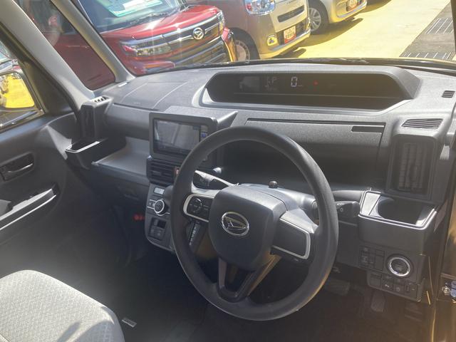 タントＸ１４インチフルホイールキャップ　フルＬＥＤヘッドランプ　オート格納式カラードドアミラー　左側パワースライドドア　ＴＦＴカラーマルチインフォメーションディスプレイ　フルファブリックシート（静岡県）の中古車