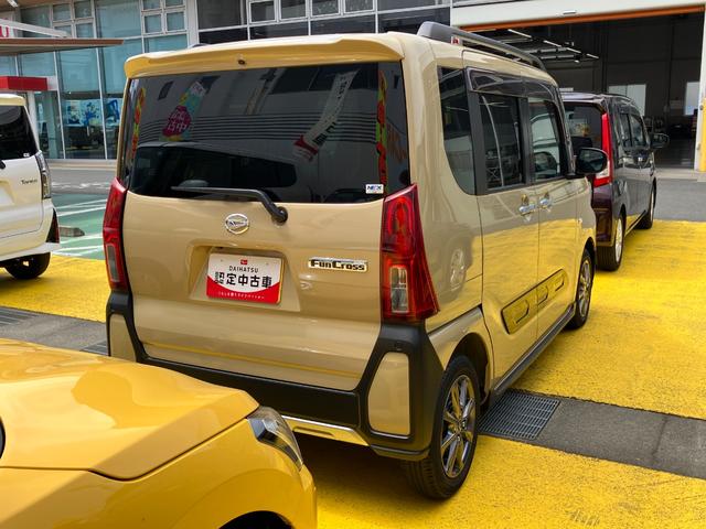 タントファンクロス14インチアルミホイール フルLEDヘッドランプ オート格納式カラードドアミラー 両側パワースライドドア キーフリーシステム プッシュボタンスタート(静岡県)の中古車