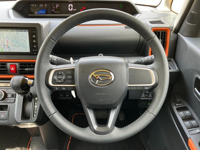 タントファンクロス14インチアルミホイール フルLEDヘッドランプ オート格納式カラードドアミラー 両側パワースライドドア キーフリーシステム プッシュボタンスタート(静岡県)の中古車