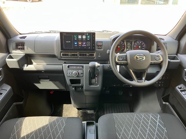 アトレーデッキバン12インチフルホイールキャップ オートエアコン キーフリーシステム スペアタイヤ LEDヘッドランプ パワースライドドア(両側)(静岡県)の中古車