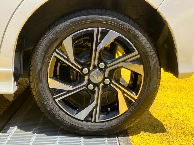 タントカスタムＸ１４インチアルミホイール　大型エアロバンパー　フルＬＥＤヘッドランプ　オート格納式カラードドアミラー　両側パワースライドドア　キーフリーシステム　プッシュボタンスタート（静岡県）の中古車