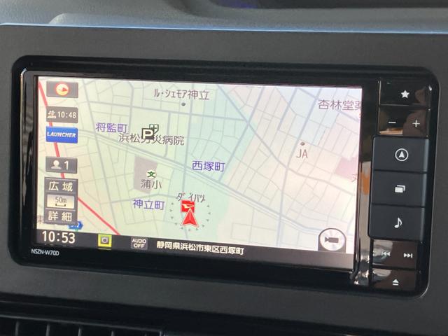 タントカスタムＸ１４インチアルミホイール　大型エアロバンパー　フルＬＥＤヘッドランプ　オート格納式カラードドアミラー　両側パワースライドドア　キーフリーシステム　プッシュボタンスタート（静岡県）の中古車