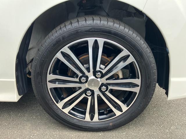 タントカスタムＲＳ　トップエディションＳＡII１５インチアルミホイール　大型エアロバンパー　ＬＥＤヘッドランプ　オート格納式カラードドアミラー　本革巻ステアリングホイール　両側パワースライドドア（静岡県）の中古車