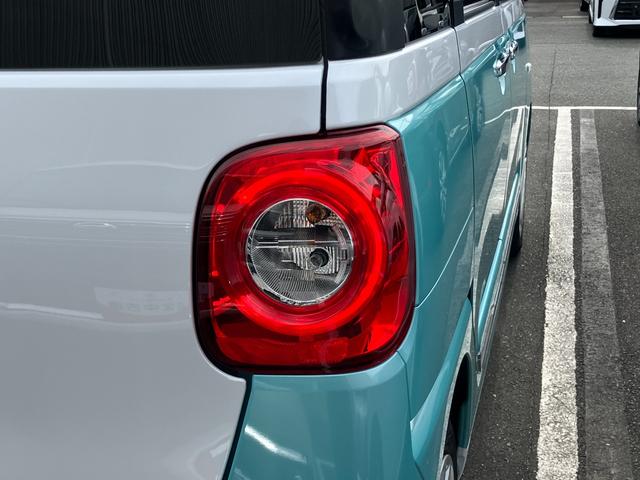 ムーヴキャンバスストライプスＧ１４インチフルホイールキャップ　ＬＥＤヘッドランプ　ＬＥＤフォグランプ　ホっとカップホルダー　両側パワースライドドア　キーフリーシステム　プッシュボタンスタート　ＵＶカットガラス（静岡県）の中古車