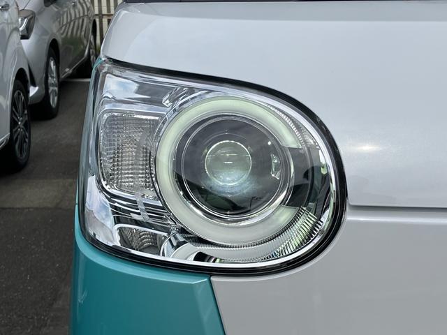 ムーヴキャンバスストライプスＧ１４インチフルホイールキャップ　ＬＥＤヘッドランプ　ＬＥＤフォグランプ　ホっとカップホルダー　両側パワースライドドア　キーフリーシステム　プッシュボタンスタート　ＵＶカットガラス（静岡県）の中古車