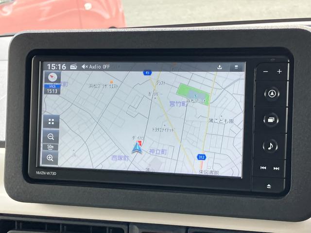 ムーヴキャンバスストライプスＧ１４インチフルホイールキャップ　ＬＥＤヘッドランプ　ＬＥＤフォグランプ　ホっとカップホルダー　両側パワースライドドア　キーフリーシステム　プッシュボタンスタート　ＵＶカットガラス（静岡県）の中古車