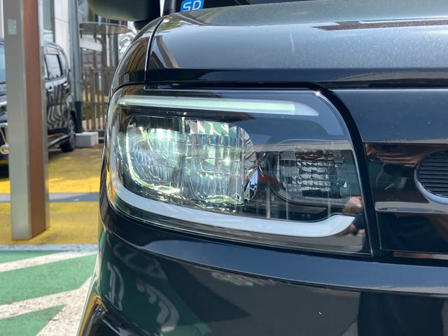 タントX14インチフルホイールキャップ フルLEDヘッドランプ オート格納式カラードドアミラー 左側パワースライドドア TFTカラーマルチインフォメーションディスプレイ フルファブリックシート(静岡県)の中古車