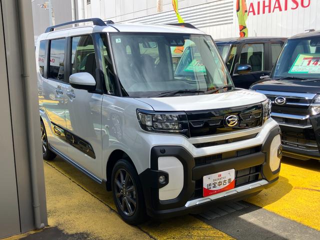 タントファンクロススマートアシスト　キーフリーシステム　ＬＥＤヘッドライト　両側パワースライドドア　コーナーセンサー　ミラクルオープンドア　シートバックテーブル（静岡県）の中古車