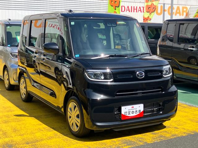 タントX14インチフルホイールキャップ フルLEDヘッドランプ オート格納式カラードドアミラー 左側パワースライドドア TFTカラーマルチインフォメーションディスプレイ フルファブリックシート(静岡県)の中古車