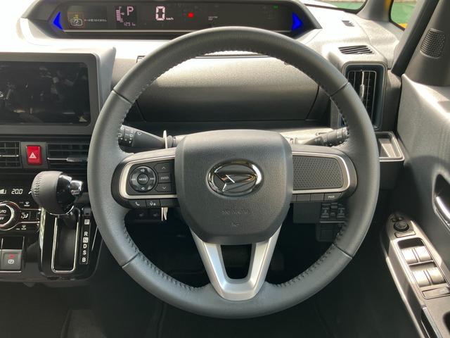 タントカスタムＲＳ１５インチアルミホイール　キーフリーシステム　プッシュボタンスタート　オートエアコン（プッシュ式）　フルＬＥＤヘッドランプ　オート格納式カラードドアミラー　本革巻ステアリングホイール（静岡県）の中古車