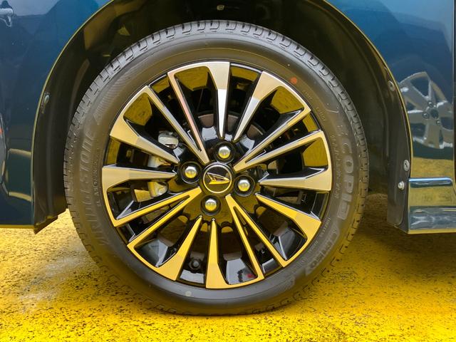 タントカスタムＲＳ１５インチアルミホイール　キーフリーシステム　プッシュボタンスタート　オートエアコン（プッシュ式）　フルＬＥＤヘッドランプ　オート格納式カラードドアミラー　本革巻ステアリングホイール（静岡県）の中古車