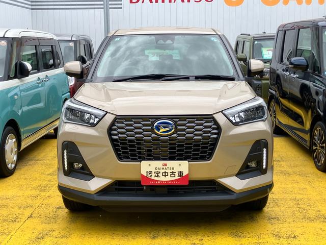 ロッキープレミアムＧ　ＨＥＶ１７インチアルミホイール　ＵＶＩＲカット遮音ガラス　フルＬＥＤヘッドランプ　キーフリーシステム　革巻きステアリングホイール　本革シフトノブ　アクティブマルチインフォメーションメーター（静岡県）の中古車