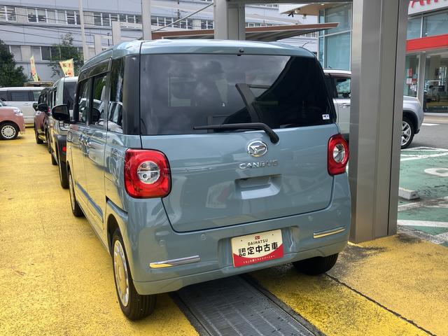 ムーヴキャンバスセオリーＧ１４インチフルホイールキャップ　ＬＥＤヘッドランプ　ＬＥＤフォグランプ　ホっとカップホルダー　両側パワースライドドア　キーフリーシステム　プッシュボタンスタート　ＵＶカットガラス（静岡県）の中古車