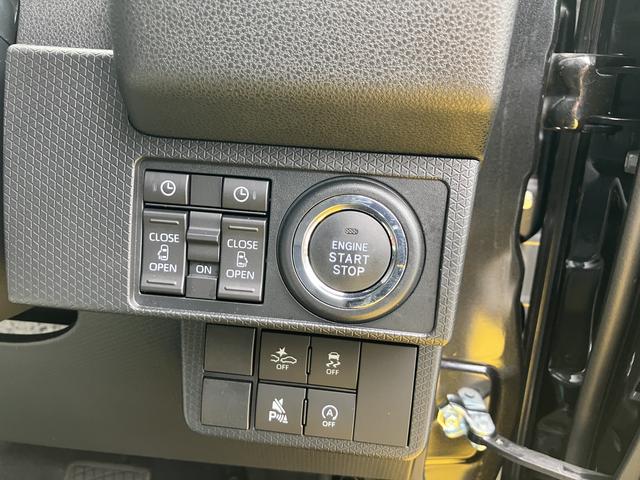タントカスタムＸ１４インチアルミホイール　大型エアロバンパー　フルＬＥＤヘッドランプ　オート格納式カラードドアミラー　両側パワースライドドア　キーフリーシステム　プッシュボタンスタート（静岡県）の中古車