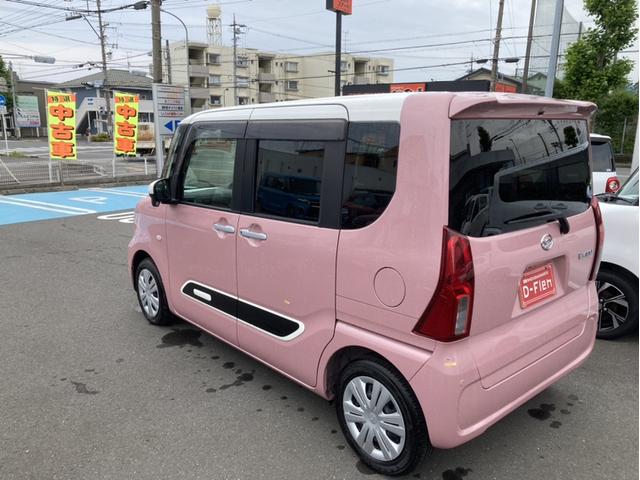 タントＸ１４インチフルホイールキャップ　フルＬＥＤヘッドランプ　オート格納式カラードドアミラー　左側パワースライドドア　ＴＦＴカラーマルチインフォメーションディスプレイ　フルファブリックシート（静岡県）の中古車