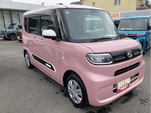 タントＸ１４インチフルホイールキャップ　フルＬＥＤヘッドランプ　オート格納式カラードドアミラー　左側パワースライドドア　ＴＦＴカラーマルチインフォメーションディスプレイ　フルファブリックシート（静岡県）の中古車