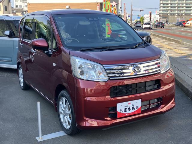 ムーヴＸリミテッドII　ＳＡIIIＬＥＤヘッドランプ　ブラックインテリアパック　１４インチアルミホイール　スーパーＵＶＩＲカットガラス　キーフリーシステム　オートエアコン（プッシュ式）（静岡県）の中古車