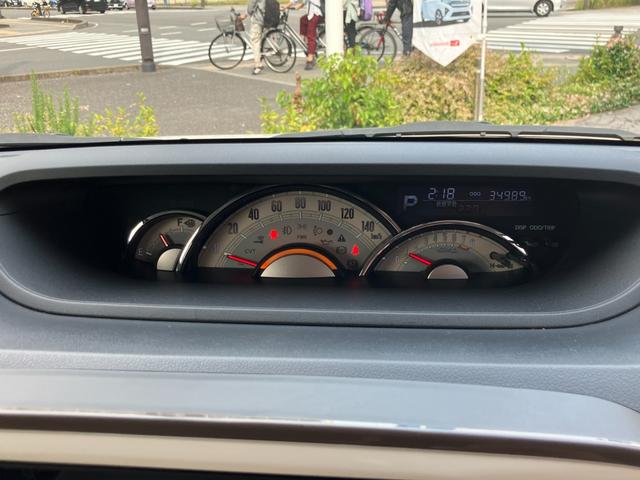 ムーヴキャンバスＧメイクアップＶＳ　ＳＡIII１４インチフルホイールキャップ　ＬＥＤヘッドランプ　キーフリーシステム　両側パワースライドドア　オートエアコン（プッシュ式）　オートライト　置きラクボックス（静岡県）の中古車