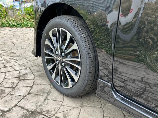 タントカスタムＲＳ１５インチアルミホイール　大型エアロバンパー　フルＬＥＤヘッドランプ　オート格納式カラードドアミラー　本革巻ステアリングホイール（静岡県）の中古車