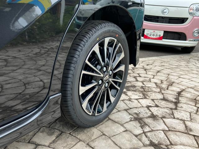 タントカスタムＲＳ１５インチアルミホイール　大型エアロバンパー　フルＬＥＤヘッドランプ　オート格納式カラードドアミラー　本革巻ステアリングホイール（静岡県）の中古車