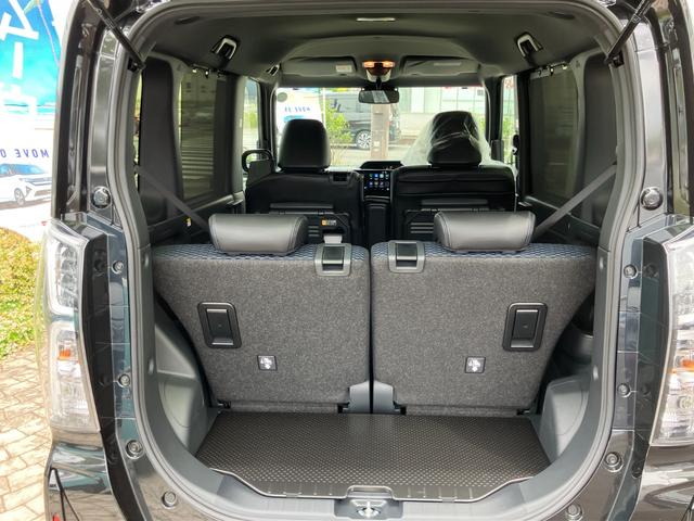 タントカスタムＲＳ１５インチアルミホイール　大型エアロバンパー　フルＬＥＤヘッドランプ　オート格納式カラードドアミラー　本革巻ステアリングホイール（静岡県）の中古車