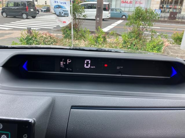 タントカスタムＲＳ１５インチアルミホイール　大型エアロバンパー　フルＬＥＤヘッドランプ　オート格納式カラードドアミラー　本革巻ステアリングホイール（静岡県）の中古車