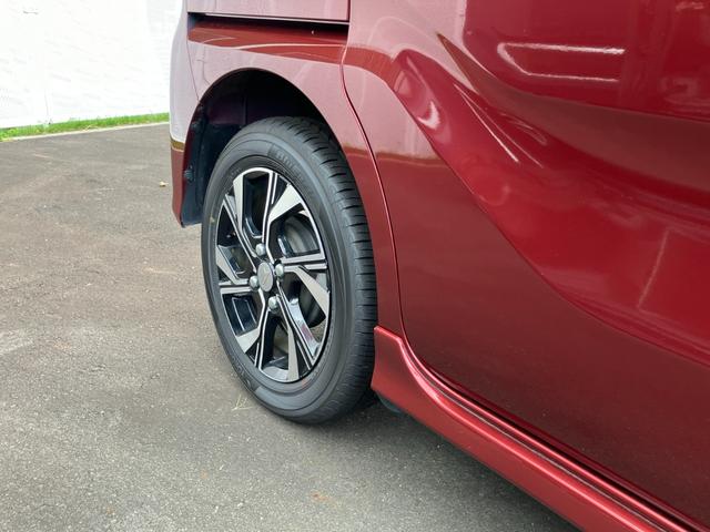 タントカスタムＸ１４インチアルミホイール　大型エアロバンパー　フルＬＥＤヘッドランプ　オート格納式カラードドアミラー　両側パワースライドドア　キーフリーシステム　プッシュボタンスタート（静岡県）の中古車