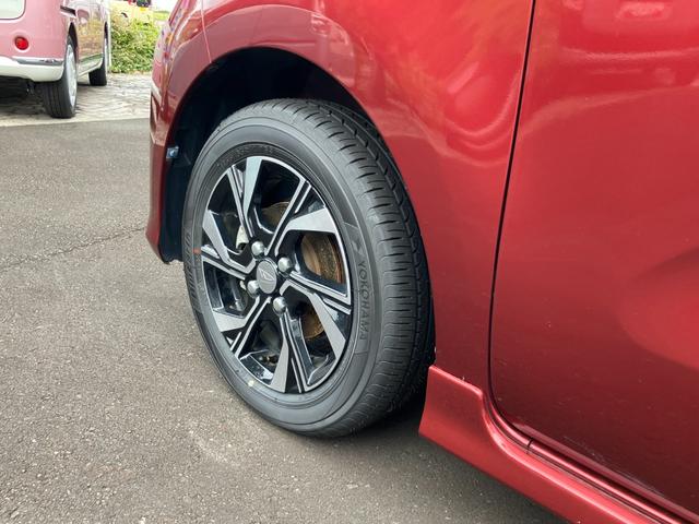 タントカスタムＸ１４インチアルミホイール　大型エアロバンパー　フルＬＥＤヘッドランプ　オート格納式カラードドアミラー　両側パワースライドドア　キーフリーシステム　プッシュボタンスタート（静岡県）の中古車