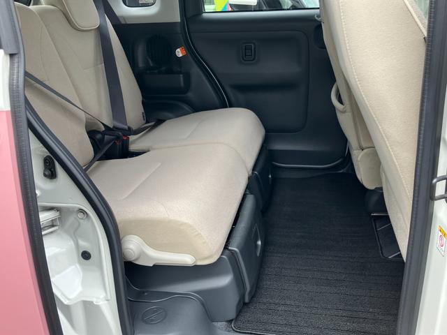 ムーヴキャンバスＧメイクアップリミテッド　ＳＡIII１４インチフルホイールキャップ　ＬＥＤヘッドランプ　キーフリーシステム　両側パワースライドドア　オートエアコン（プッシュ式）　オートライト　置きラクボックス（静岡県）の中古車