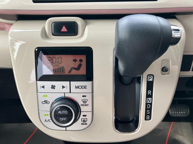 ムーヴキャンバスＧメイクアップリミテッド　ＳＡIII１４インチフルホイールキャップ　ＬＥＤヘッドランプ　キーフリーシステム　両側パワースライドドア　オートエアコン（プッシュ式）　オートライト　置きラクボックス（静岡県）の中古車