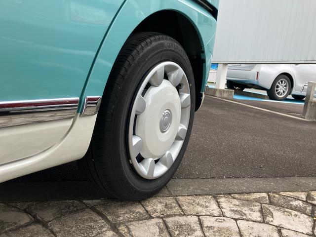ムーヴキャンバスＧメイクアップＶＳ　ＳＡIII１４インチフルホイールキャップ　ＬＥＤヘッドランプ　キーフリーシステム　両側パワースライドドア　オートエアコン（プッシュ式）　オートライト　置きラクボックス（静岡県）の中古車