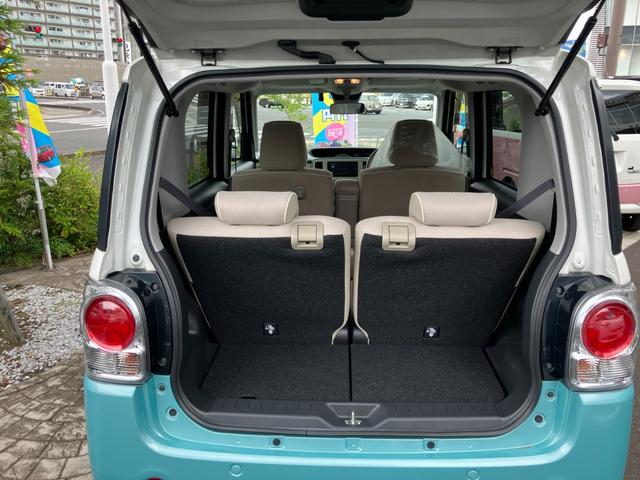 ムーヴキャンバスＧメイクアップＶＳ　ＳＡIII１４インチフルホイールキャップ　ＬＥＤヘッドランプ　キーフリーシステム　両側パワースライドドア　オートエアコン（プッシュ式）　オートライト　置きラクボックス（静岡県）の中古車