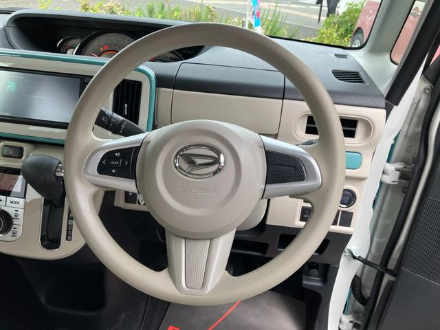 ムーヴキャンバスＧメイクアップＶＳ　ＳＡIII１４インチフルホイールキャップ　ＬＥＤヘッドランプ　キーフリーシステム　両側パワースライドドア　オートエアコン（プッシュ式）　オートライト　置きラクボックス（静岡県）の中古車