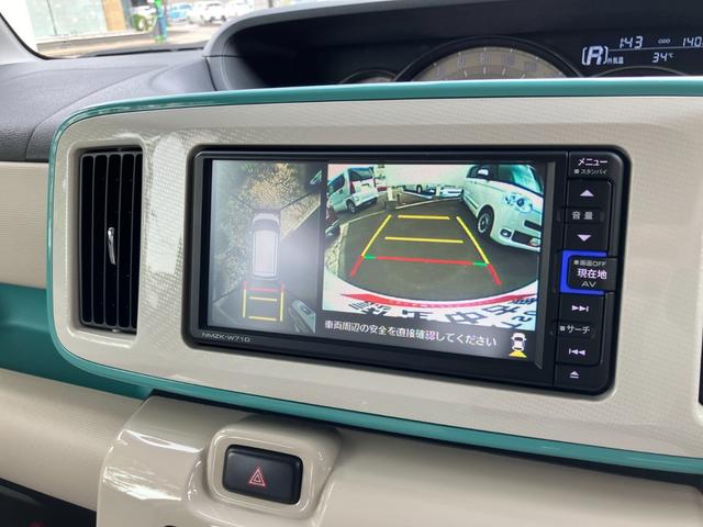 ムーヴキャンバスＧメイクアップＶＳ　ＳＡIII１４インチフルホイールキャップ　ＬＥＤヘッドランプ　キーフリーシステム　両側パワースライドドア　オートエアコン（プッシュ式）　オートライト　置きラクボックス（静岡県）の中古車