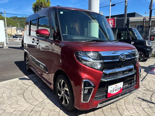タントカスタムＸスタイルセレクション１４インチアルミホイール　大型エアロバンパー　フルＬＥＤヘッドランプ　オート格納式カラードドアミラー　両側パワースライドドア　キーフリーシステム　プッシュボタンスタート（静岡県）の中古車