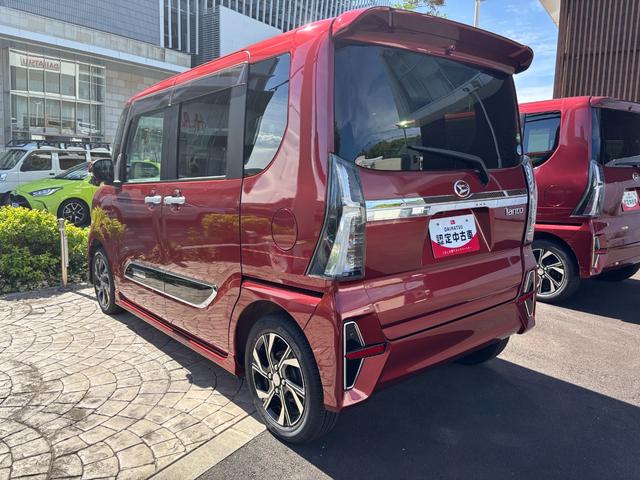 タントカスタムＸスタイルセレクション１４インチアルミホイール　大型エアロバンパー　フルＬＥＤヘッドランプ　オート格納式カラードドアミラー　両側パワースライドドア　キーフリーシステム　プッシュボタンスタート（静岡県）の中古車