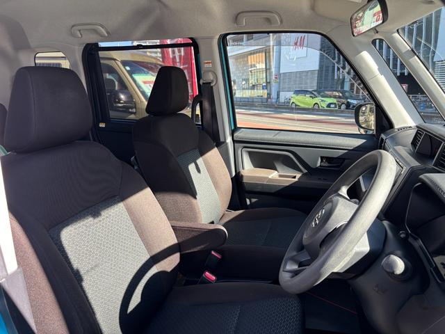 トールＸキーフリーシステム　プッシュボタンスタート　マニュアルエアコン　片側電動スライドドア　ハロゲンヘッドライト　ＵＶカットガラス　フルホイールキャップ（静岡県）の中古車