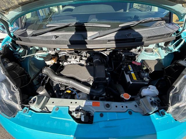 トールＸキーフリーシステム　プッシュボタンスタート　マニュアルエアコン　片側電動スライドドア　ハロゲンヘッドライト　ＵＶカットガラス　フルホイールキャップ（静岡県）の中古車