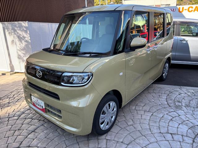 タントＸ１４インチフルホイールキャップ　フルＬＥＤヘッドランプ　オート格納式カラードドアミラー　左側パワースライドドア　ＴＦＴカラーマルチインフォメーションディスプレイ　フルファブリックシート（静岡県）の中古車