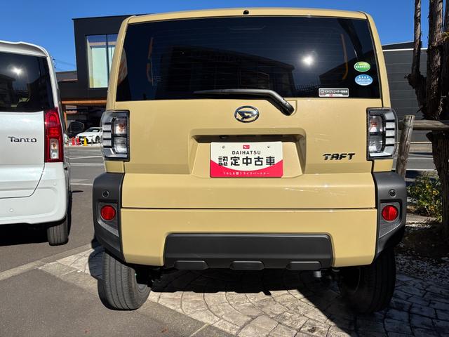 タフトＧターボ１５インチアルミホイール　オートレベリング機能付フルＬＥＤヘッドランプ　ＬＥＤフォグランプ　本革巻ステアリングホイール　本革巻インパネセンターシフト　ＴＦＴカラーマルチインフォメーションディスプレイ（静岡県）の中古車