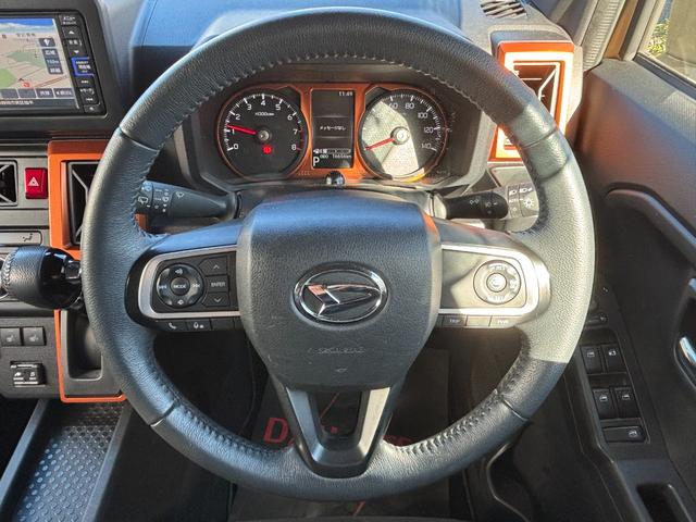 タフトＧターボ１５インチアルミホイール　オートレベリング機能付フルＬＥＤヘッドランプ　ＬＥＤフォグランプ　本革巻ステアリングホイール　本革巻インパネセンターシフト　ＴＦＴカラーマルチインフォメーションディスプレイ（静岡県）の中古車