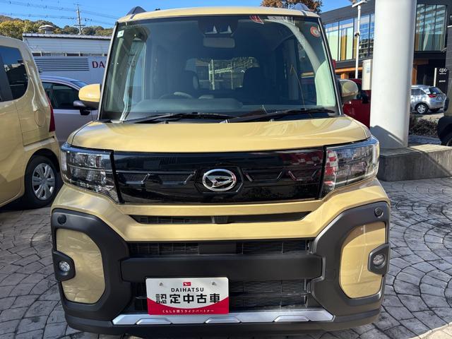 タントファンクロス14インチアルミホイール 大型エアロバンパー フルLEDヘッドランプ オート格納式カラードドアミラー 両側パワースライドドア キーフリーシステム プッシュボタンスタート(静岡県)の中古車